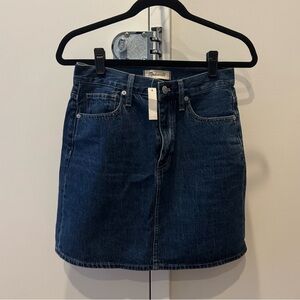 Madewell Mini Denim Skirt